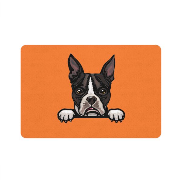 Boston Terrier Dog Feeding Mat (12x18) - Crusta