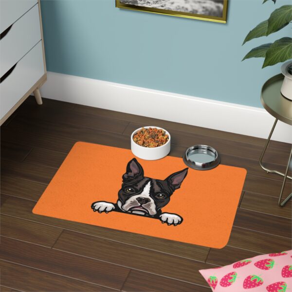 Boston Terrier Dog Feeding Mat (12x18) - Crusta - Image 4