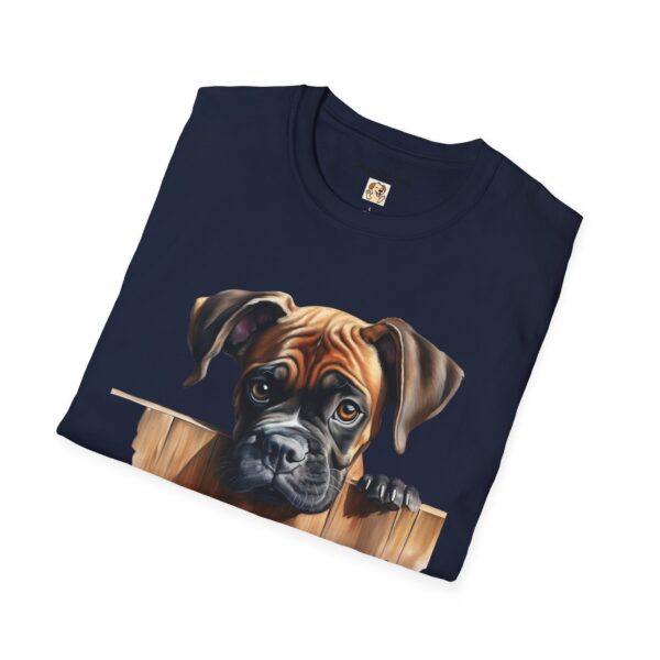 Boxer Dog T-Shirt - Unisex Softstyle Tee - Image 5