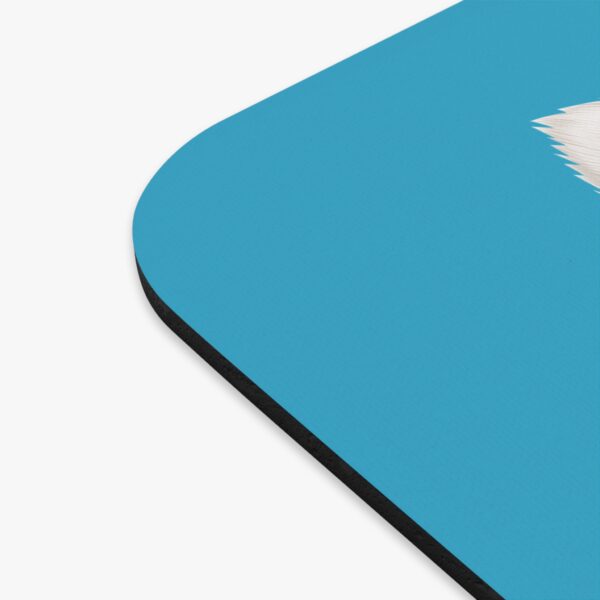 Samoyed Mouse Pad -Turquoise Pet Design for Dog Lovers - Image 3