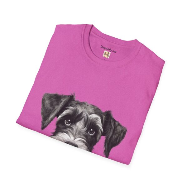 Standard Schnauzer Dog T-Shirt - Unisex Softstyle Tee - Image 65