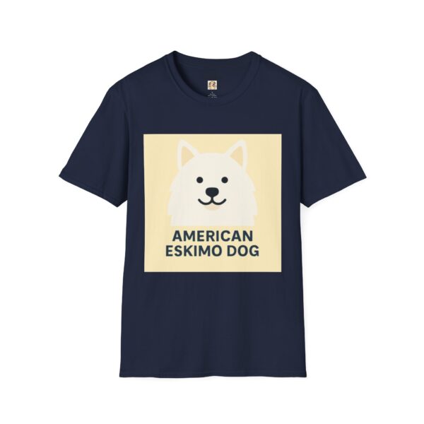 American Eskimo Dog T-Shirt - Unisex Softstyle Tee - Image 46