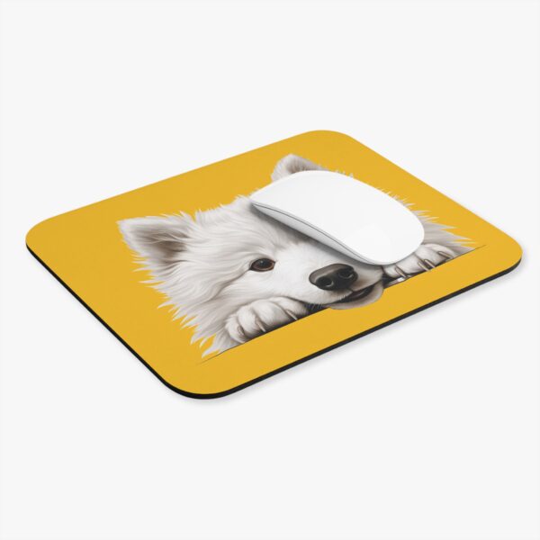 Samoyed Mouse Pad -Yellow Pet Design for Dog Lovers - Image 4
