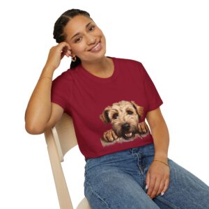 Soft Coated Wheaten Dog T-Shirt - Unisex Softstyle Tee