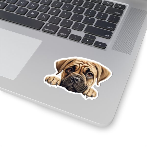 Bullmastiff Dog Kiss-Cut Sticker - Perfect for Pet Lovers & Laptop Decor