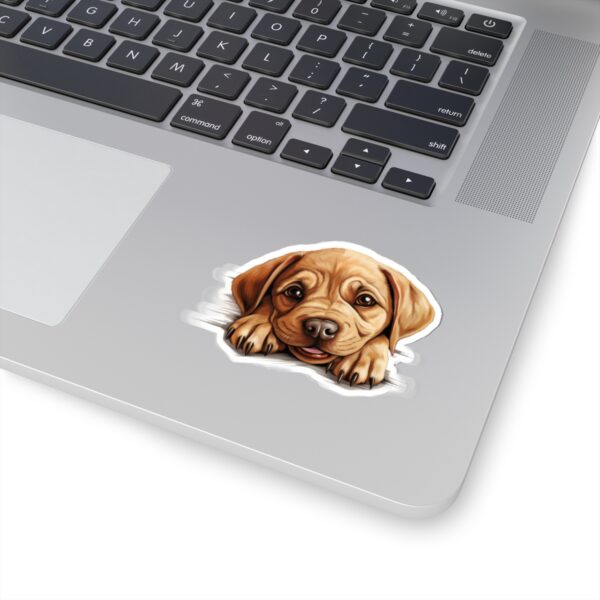 Labrador Retrieveri Dog Kiss-Cut Sticker - Perfect for Pet Lovers & Laptop Decor