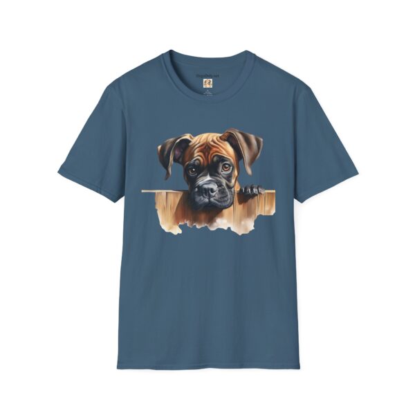 Boxer Dog T-Shirt - Unisex Softstyle Tee - Image 51