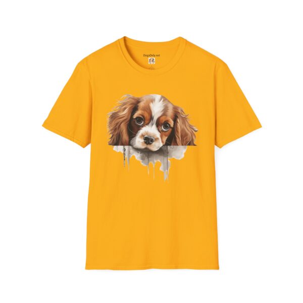 Cavalier King Charles Spaniel Dog T-Shirt - Unisex Softstyle Tee - Image 26