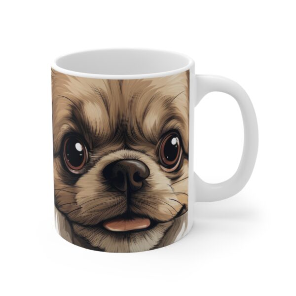 Pekingese Cute Puppy Mug - Adorable Dog Design - Perfect for Pet Lovers - Image 4