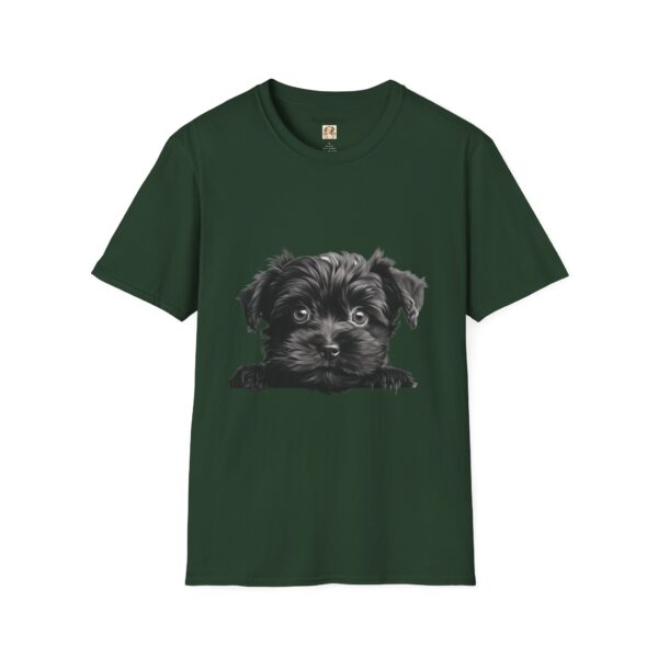 Affenpinscher Dog Hands T-Shirt - Unisex Softstyle Tee - Image 21