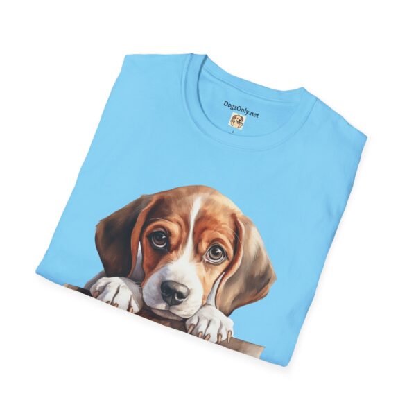 Beagle Puppy Dog T-Shirt - Unisex Softstyle Tee - Image 44