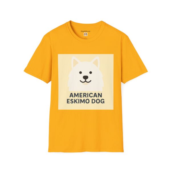American Eskimo Dog T-Shirt - Unisex Softstyle Tee - Image 11