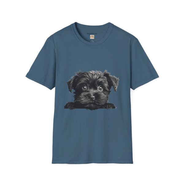 Affenpinscher Dog Hands T-Shirt - Unisex Softstyle Tee - Image 41