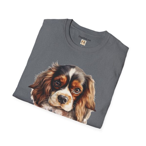 Cavalier King Charles Spaniel Dog T-Shirt - Unisex Softstyle Tee - Image 40
