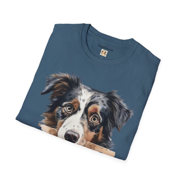 Australian Shepherd Dog T-Shirt - Unisex Softstyle Tee - Image 55