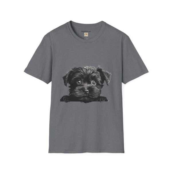 Affenpinscher Dog Hands T-Shirt - Unisex Softstyle Tee - Image 26