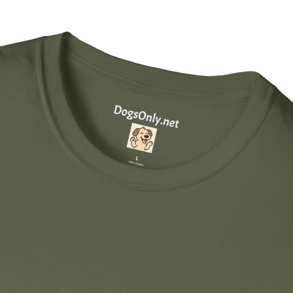 Afghan Hound Dog Hands T-Shirt - Unisex Softstyle Tee - Image 4
