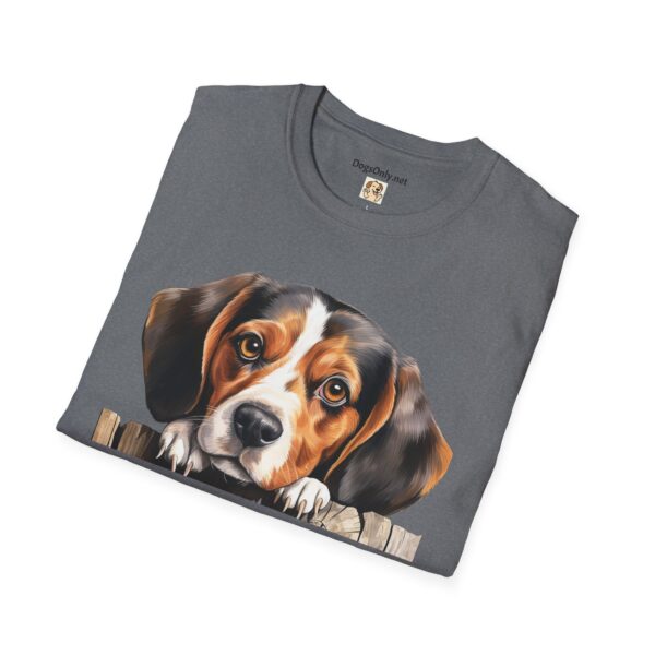 Beagle-2 Dog T-Shirt - Unisex Softstyle Tee - Image 39