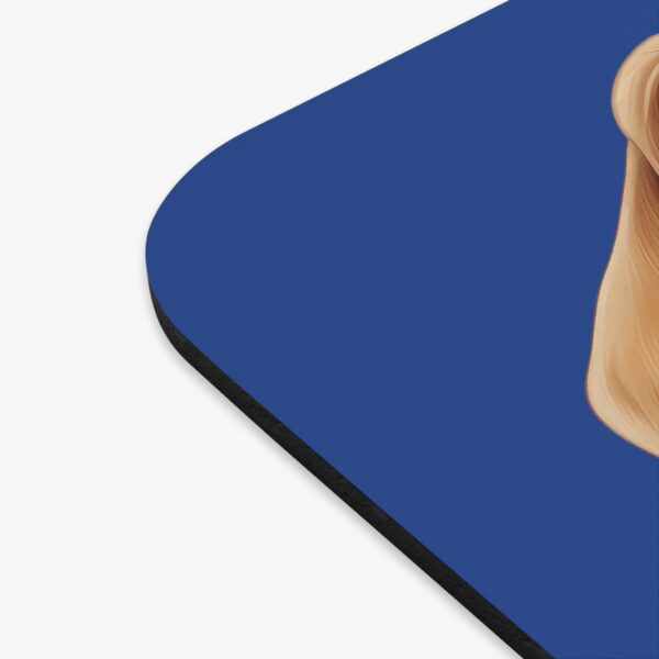 Shar Pei Mouse Pad -Dark Blue Cute Pet Design for Dog Lovers - Image 3