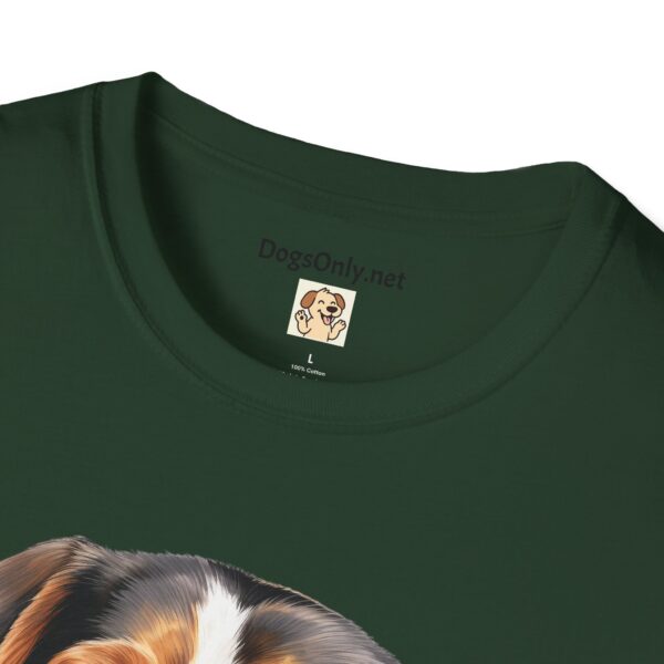 Beagle-2 Dog T-Shirt - Unisex Softstyle Tee - Image 33