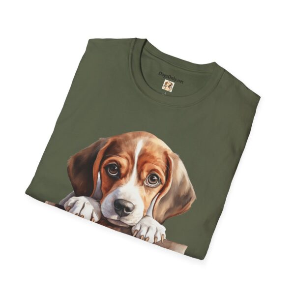 Beagle Puppy Dog T-Shirt - Unisex Softstyle Tee - Image 29