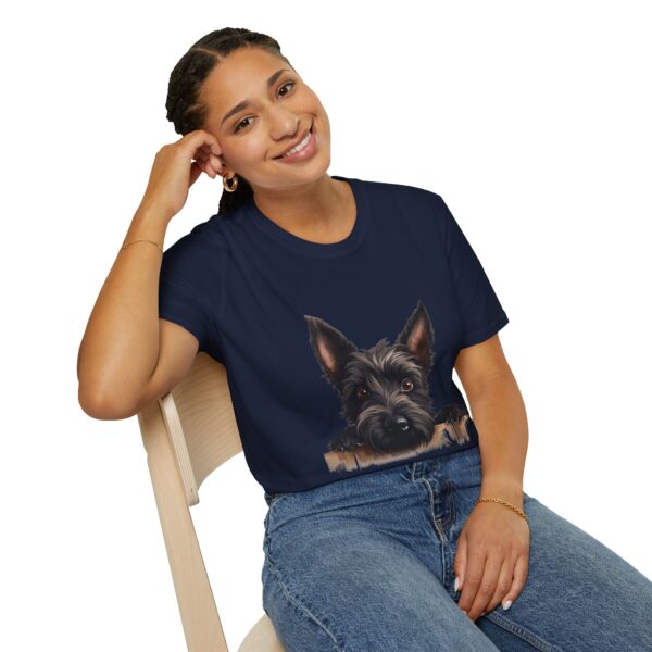 Scottish Terrier Dog T-Shirt - Unisex Softstyle Tee - Image 61