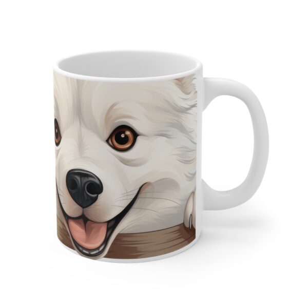 American Eskimo Mug 11oz exudes a cozy and warm vibe - Image 4