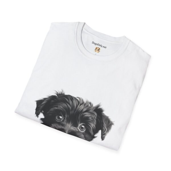 Affenpinscher Dog Hands T-Shirt - Unisex Softstyle Tee - Image 5