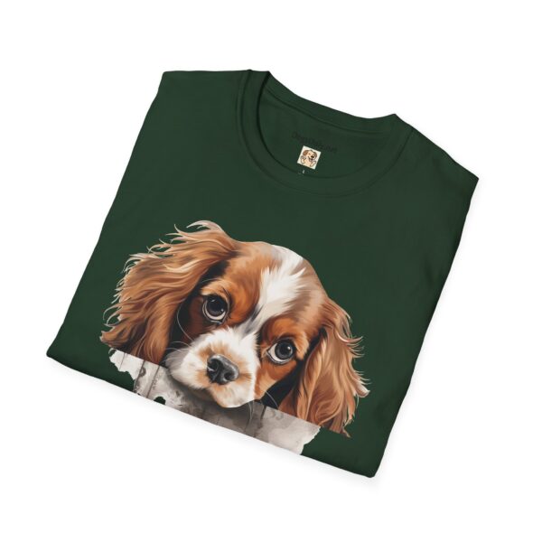 Cavalier King Charles Spaniel Dog T-Shirt - Unisex Softstyle Tee - Image 39