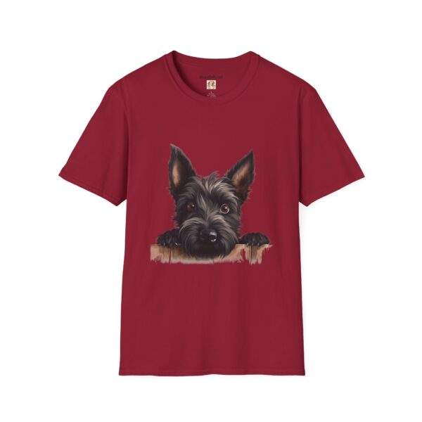 Scottish Terrier Dog T-Shirt - Unisex Softstyle Tee - Image 2