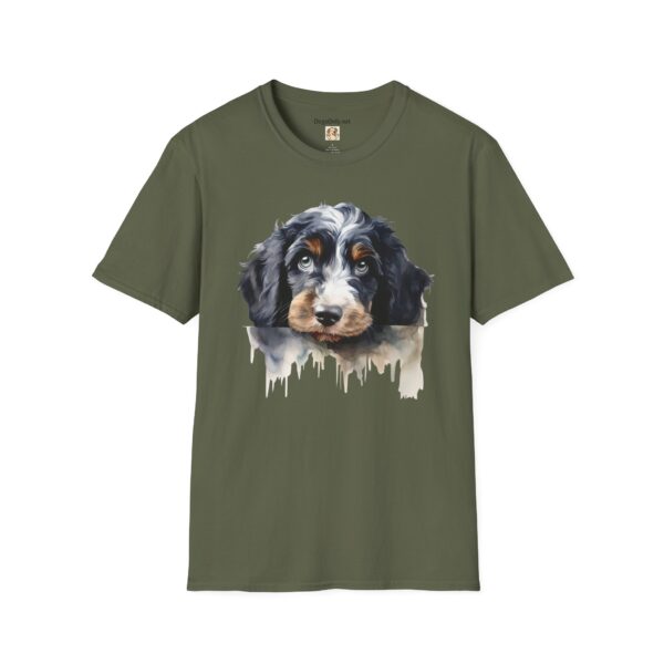 Bernedoodle Dog T-Shirt - Unisex Softstyle Tee - Image 26
