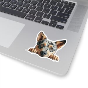 Australian Cattle Dog Kiss-Cut Sticker - Perfect for Pet Lovers & Laptop Decor