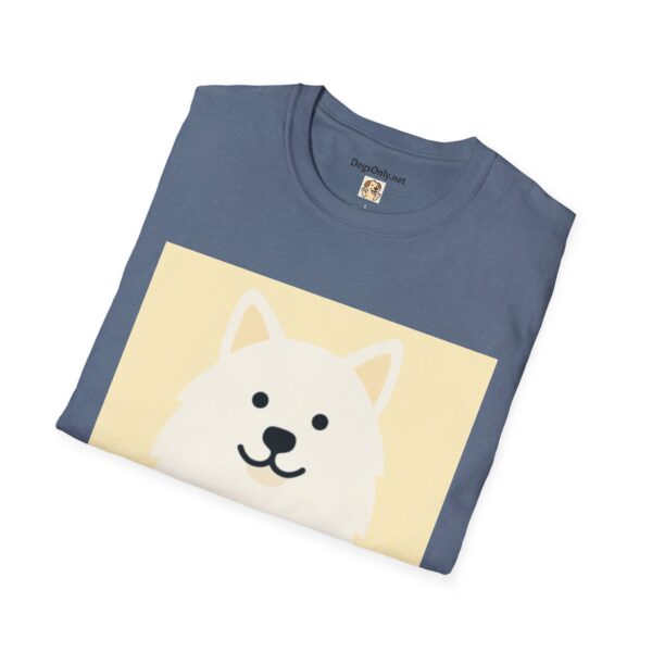American Eskimo Dog T-Shirt - Unisex Softstyle Tee - Image 39