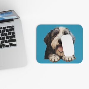 Old English Sheepdog Mouse Pad  - Pet Design for Dog Lovers