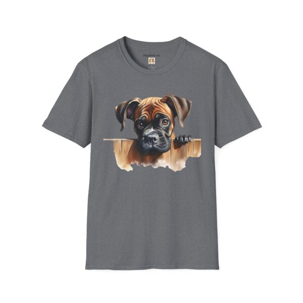 Boxer Dog T-Shirt - Unisex Softstyle Tee - Image 41