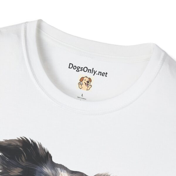 Border Collie Dog T-Shirt - Unisex Softstyle Tee - Image 19
