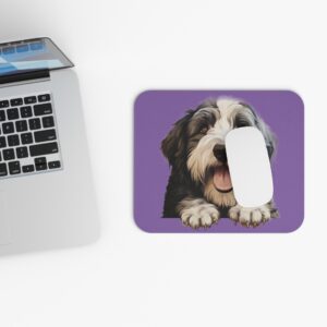 Old English Sheepdog Mouse Pad  - Pet Design for Dog Lovers