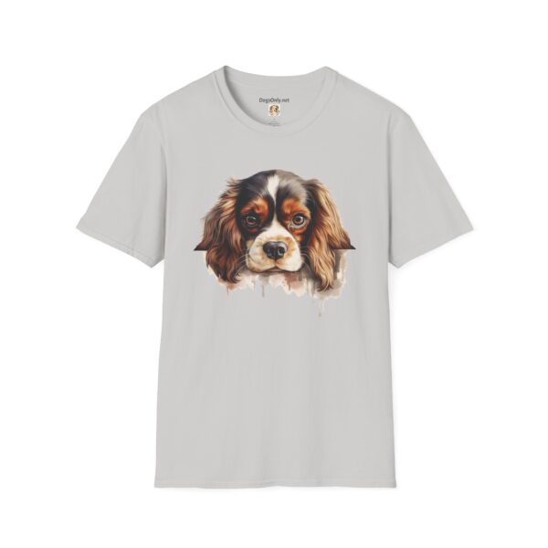 Cavalier King Charles Spaniel Dog T-Shirt - Unisex Softstyle Tee - Image 2