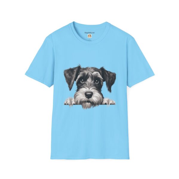 Standard Schnauzer Dog T-Shirt - Unisex Softstyle Tee - Image 42
