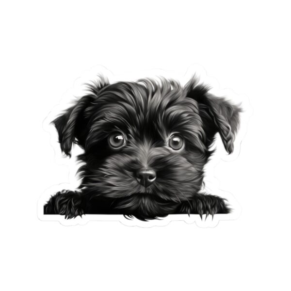 Affenpinscher Dog Kiss-Cut Sticker - Perfect for Pet Lovers & Laptop Decor - Image 2