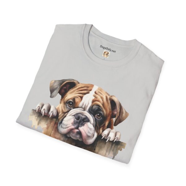 Bulldog-1 T-Shirt - Unisex Softstyle Tee - Image 24