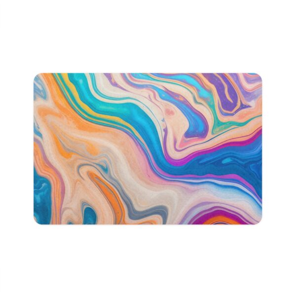 Liquid Marble Pet Food Mat (12x18) - Image 2