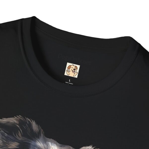Border Collie Dog T-Shirt - Unisex Softstyle Tee - Image 15