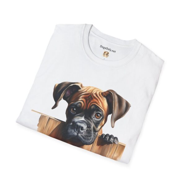 Boxer Dog T-Shirt - Unisex Softstyle Tee - Image 19