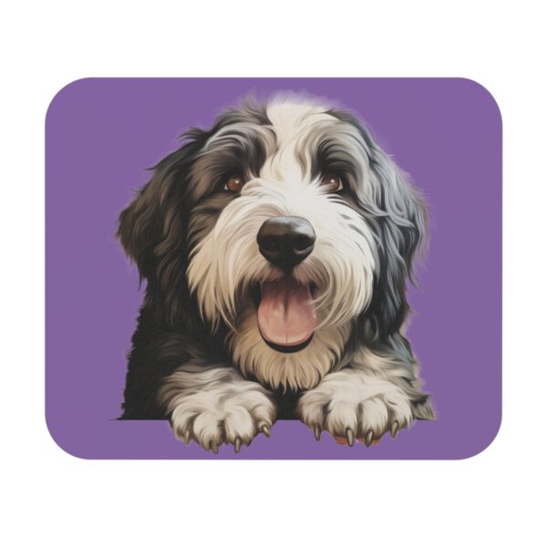 Old English Sheepdog Mouse Pad  - Pet Design for Dog Lovers - Image 2