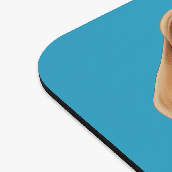 Shar Pei Mouse Pad -Turquoise Cute Pet Design for Dog Lovers - Image 3