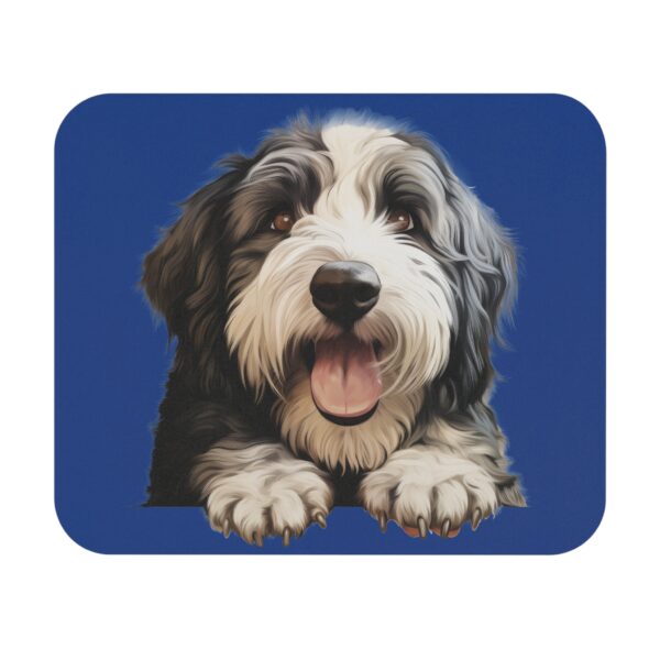 Old English Sheepdog Mouse Pad  - Pet Design for Dog Lovers - Image 2