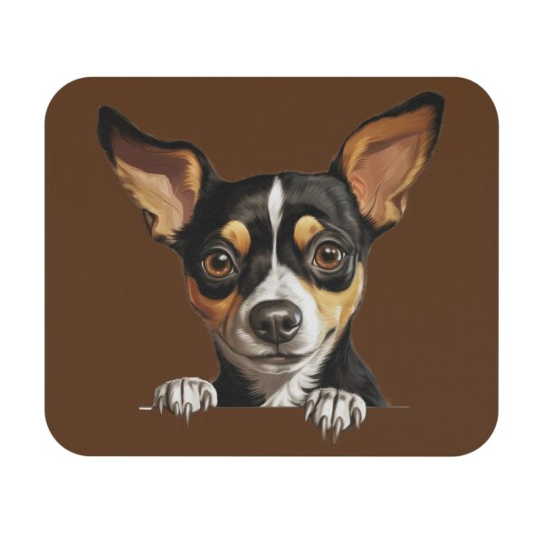 Rat Terrier Mouse Pad -Brown Pet Design for Dog Lovers - Image 2