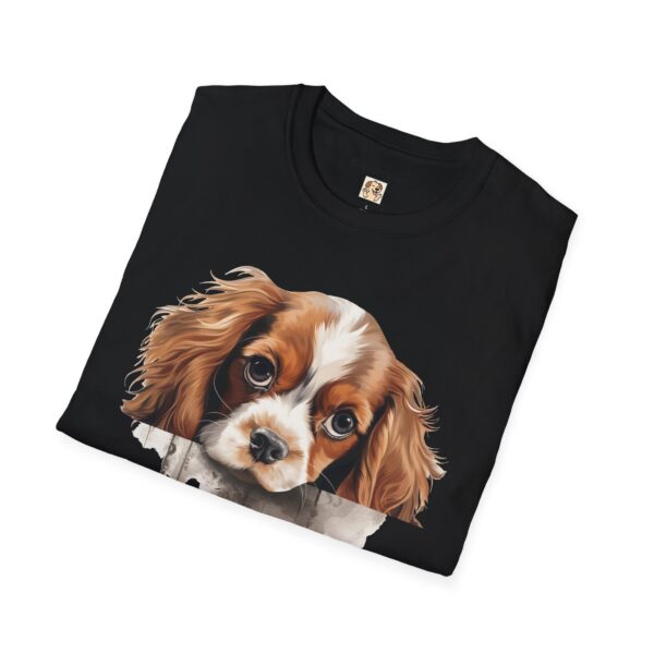 Cavalier King Charles Spaniel Dog T-Shirt - Unisex Softstyle Tee - Image 15