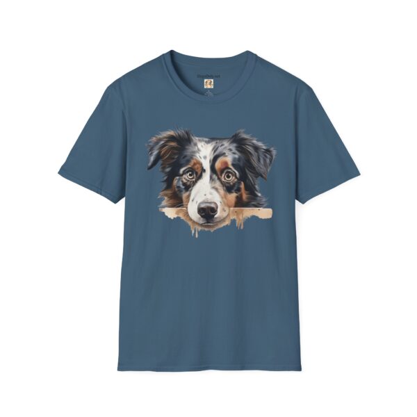 Australian Shepherd Dog T-Shirt - Unisex Softstyle Tee - Image 52